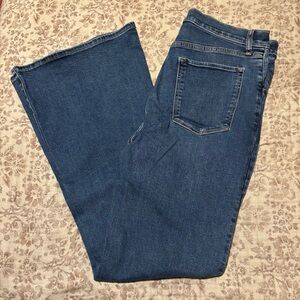 Abercrombie & Fitch flare Leg Blue Jeans